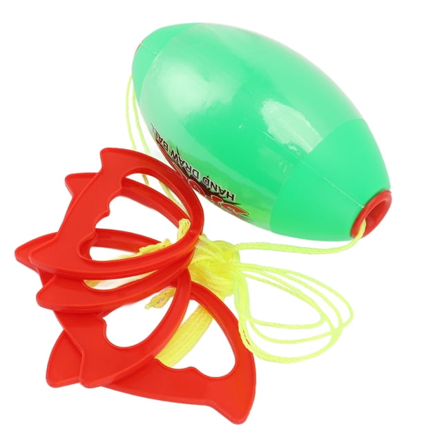 2 Pcs Enhance Strength Cooperative Exercise Family Entertainment Green Plastic Pull Ball Toy for Kids and Adults with Practical Exercise Tool Exercise While Playing