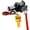 Black + Steel+1, variant on LANKANG 2000 LBS 12V ATV UTV Electric Winch Waterproof Steel Cable Off Road Towing Winch for Trailer Vehicle