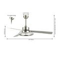 thumbnail image 3 of JONATHAN Y Remy 52" 1-Light Modern Industrial Iron/Acrylic/Wood Remote-Controlled 6-Speed Integrated LED Ceiling Fan, Silver/Ashwood, 3 of 11