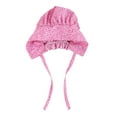 thumbnail image 3 of Making Believe Girls Classic Calico Pioneer Bonnet - 4-8 Years - Pink, 3 of 9
