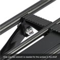 thumbnail image 3 of ziyahi Rear Bike Rack Aluminum Alloy Rear Bike Frame Adjustable Cargo Rack Equipment Stand Luggage Carrier, 3 of 6