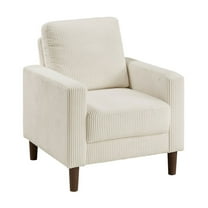 Lexicon Crandall Corduroy Chair in Beige