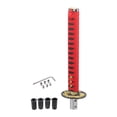 thumbnail image 1 of Kit de pomo de cambio de marchas Unique Bargains, 31 cm con 4 adaptadores para vehículos automáticos y manuales de aleación de aluminio rojo, 1 of 7