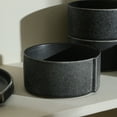 thumbnail image 4 of Stone Lain Bao 4-Piece Bowl Set Stoneware, Charcoal, 4 of 6