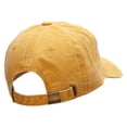 thumbnail image 4 of Mexican Flag Pancho Embroidered Unstructured Cotton Cap - Gold OSFM, 4 of 5
