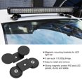 thumbnail image 3 of Noref Light Bar Mounting,Universal Magnetic Light Bar Mounting Bracket Black Holder Sucker for Car SUV,Magnet Light Base, 3 of 8