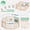 Blue, variant on Buballino Natural Wood Baby Playpen - 27.5" Flexible 4-Piece Assembly Set