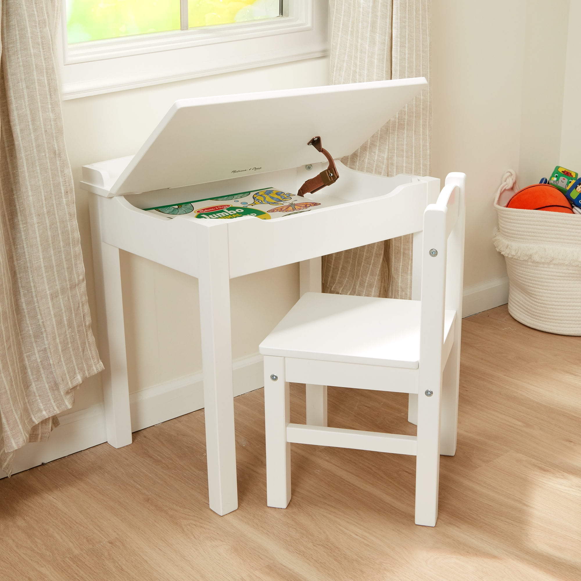 Melissa & doug wooden lift top desk chair discount