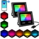 thumbnail image 2 of 1 Uds. Impermeable 15W 25W Bluetooth luz LED de inundación inteligente RGB Control de aplicación reflectores LED jardín fiesta paisaje iluminación de escenario, 2 of 5
