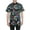 Black/Green, variant on Gravity Threads Hawaiian Tropical Fashion Dress Shirt, Brown Beige M