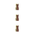 thumbnail image 4 of Qarigey Vestido de malla sexy Club nocturno Estética elegante Sundress Transpirable Clubwear Vacaciones Mujer Verano Moda Ropa M METRO 3piezas Qarigey CBP236168, 4 of 6