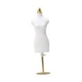 thumbnail image 4 of Lipstore Doll Dress Form Decor Decorative Sewing Mannequin for Displaying Office Home L and Gold Base, 4 of 8