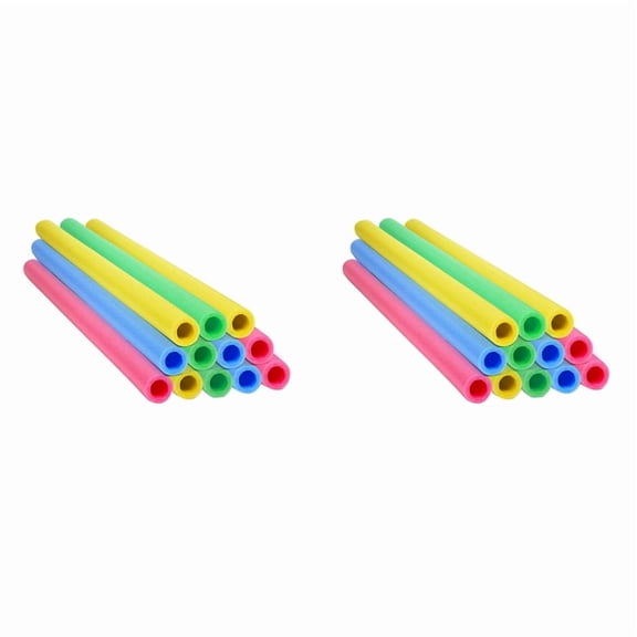 24Pcs Trampoline Pole Foam Sleeve 15.7inch Length Waterproof Trampoline Poles Cover Replacement for Outdoor Accessories