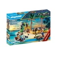 thumbnail image 3 of Set de Juego Playmobil Pirata Isla del Tesoro Pirata con esqueleto 104 Piezas, 3 of 4
