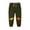 Green, variant on CQONEPT Girl's Sweatpants Drawstring Cute Jogger Pants Print Fashion Active Winter Pant with Pockets Black 2-3Years