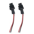 thumbnail image 3 of Socket Wires, ABS Shell Copper Cable Male Adapter Wiring Harness Easy Installation High Temperature Resistant  For 3156 3456 4156 3357 3457 For T25 P27W, 3 of 8