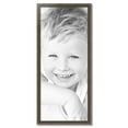 thumbnail image 2 of ArtToFrames 19" x 45" Muted Silver Picture Frame, 19x45 inch Silver Wood Poster Frame (WOM-4626),  Pack, 2 of 8