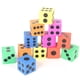 thumbnail image 2 of FELTECHELECTR 8 dados de EVA para fiestas, juegos de dados, entretenimiento, matemáticas, juguetes educativos - Talla L (color aleatorio), 2 of 7