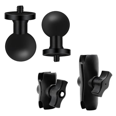 Adaptador con forma de bola de 1 pulgada para Insta360 OneX5, X4, X3, X2, R, RS, GO 2, GoPro