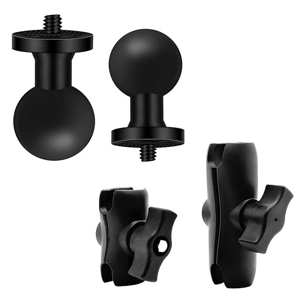 Adaptador con forma de bola de 1 pulgada para Insta360 OneX5, X4, X3, X2, R, RS, GO 2, GoPro