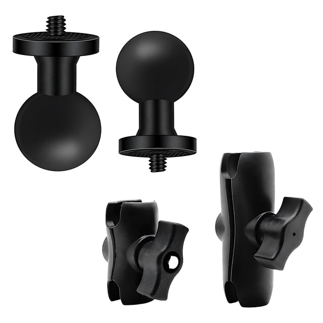 Adaptador con forma de bola de 1 pulgada para Insta360 OneX5, X4, X3, X2, R, RS, GO 2, GoPro