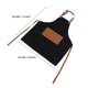 thumbnail image 3 of Waterproof Bib Apron with Pocket Cooking Kitchen Apron for Women Men Gardening Chef Grilling Dishwashing and Cleaning (Black), 3 of 3
