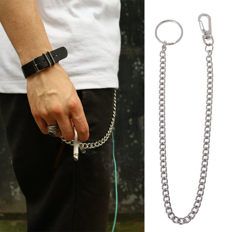 ZPAQI Jeans Chains Wallet Chain Pocket Chain Belt Chains for Jeans Trousers  and Skirt 