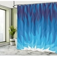 thumbnail image 5 of Ambesonne Trippy Shower Curtain, Abstract Gas Themed Art, 69"Wx84"L, Violet Blue, 5 of 5