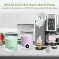 thumbnail image 2 of 2 Pack Swirl CREAMi Pint and Lids Compatible with Ninja Swirl NC700 Series Ice Cream Machines, BPA Free and Dishwasher Safe, 2 of 6