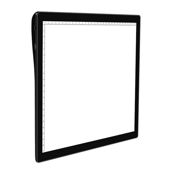 Black Rechargeable A4 Led Light Box With Battery, Portable Tracing Light Pad For Artists Designing Sketching, Usb Power Copy Board, 34X25X2Cm Drafting Tool