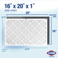 thumbnail image 2 of Filtro de Aire HVAC Clorox 40x51x2,5 cm MERV 11 Paquete de 4, 2 of 7