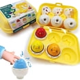 thumbnail image 1 of Juguetes Didacticos para Niños,Huevos Sorpresa de Juguetes, Color Educativo y Forma, Juguetes didacticos 6 Piezas Juguetes de Estudio, 1 of 7