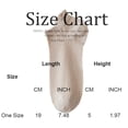thumbnail image 2 of Voska 5 Pack Men's Thin Mesh Breathable Socks Wicking Odor Control Stay Put Cushioned Sole Ankle Socks F One Size, 2 of 2