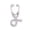 Argent light purple, variant on yuksok Brooch Nurse Gift Decorative Fashion Pin for Party Clothing Suit Silvery