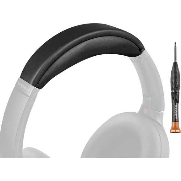 SOULWIT Replacement Headband Pad Kit for Sony WH-1000XM3 (WH1000XM3) Headphones, Easy DIY Installation (Black)