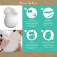 thumbnail image 4 of Kit Belly Casting, recuerdo del embarazo de Kate & Milo, 4 of 6
