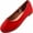 Red Patent, variant on Norty Girls' Ballerina Ballet Slip-On Flat Shoe