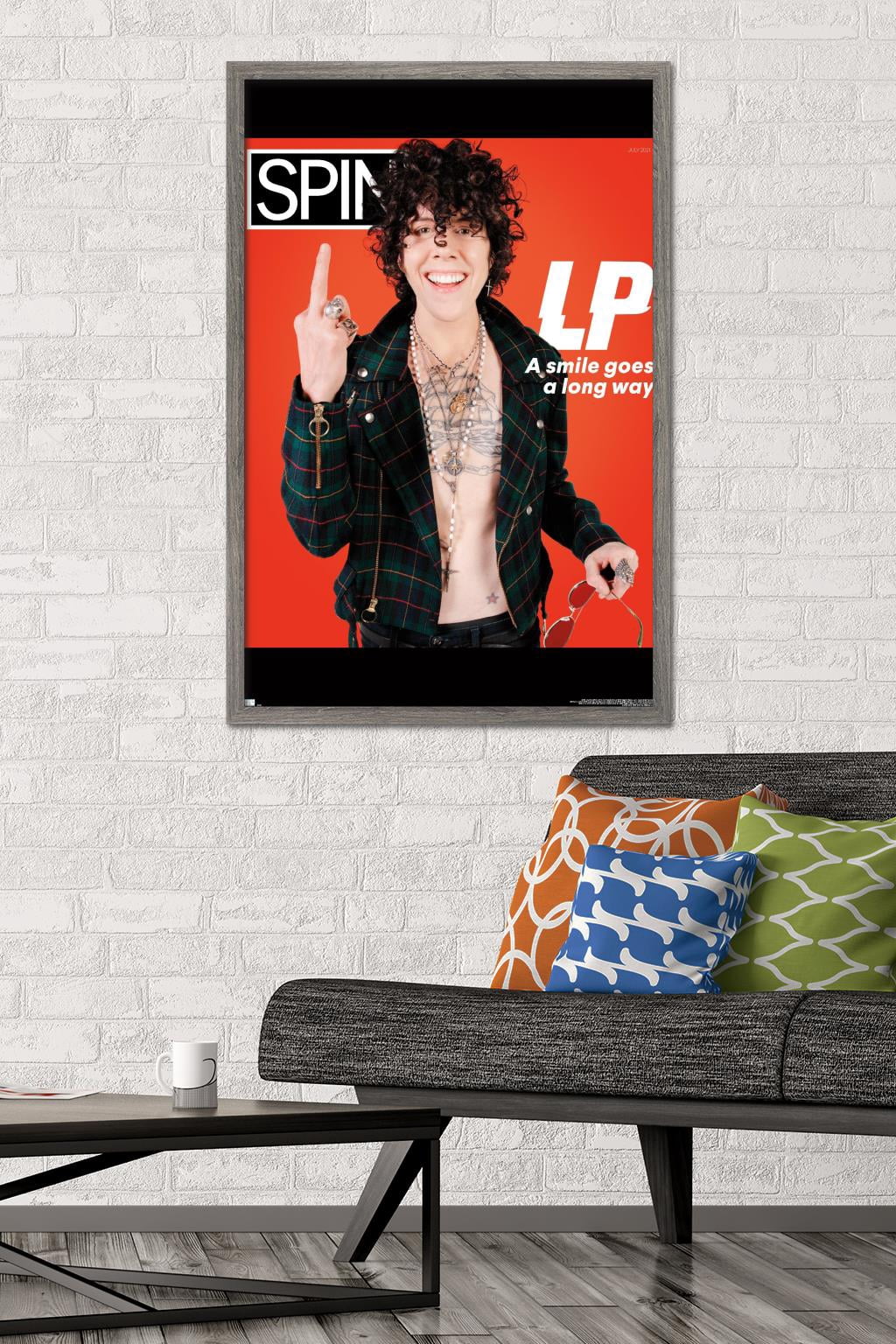 SPIN Magazine - LP 21 Wall Poster, 22.375" x 34" Framed
