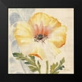 thumbnail image 2 of Gladding, Pamela 15x15 Black Modern Framed Museum Art Print Titled - Watercolor Poppies II, 2 of 5