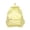 Yellow, variant on Unisex Solid Color Nylon Backpack Fashion Multi-Color Zipper School Bookbag Back to School Backpack for Men Women