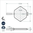 thumbnail image 5 of Nordic Ware Waffle Puff Pan, 5 of 5