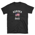 thumbnail image 1 of Aurora Ohio Patriot Men's Cotton T-Shirt, 1 of 1