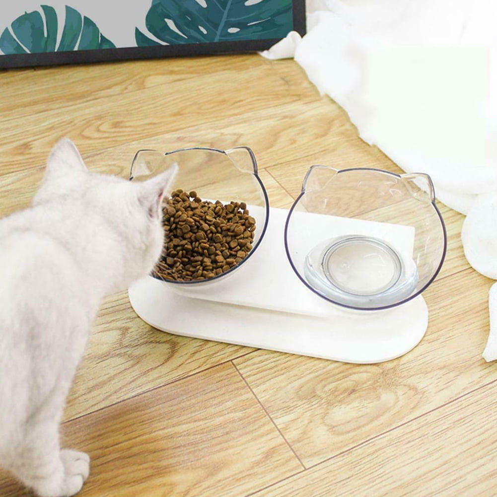 raised pet food bowls