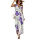 thumbnail image 1 of Vestido De Noche De Lujo Sin Mangas Para Mujer, Abstract Geometrical Vestido De Fiesta, 1 of 5