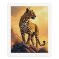 thumbnail image 5 of Paint By Numbers Kit for Adults Beginner - Majestic Leopard Sunrise Cliff DIY Canvas Painting Kits for Adults, Frameless Paint By Number for Adults for Home Wall Decor 16x20 Inch, 5 of 7