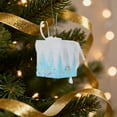thumbnail image 5 of Mecorevxz 3 Pcs Pastel Christmas Ornaments Christmas Tree Gift Boxes Decoration Glittered Present Box Hanging Decoration Candy Box Gift Macaron Color Pendant for Xmas Home Decor(Blue), 5 of 7