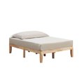 thumbnail image 6 of Gymax 14'' Full Size Wooden Platform Bed Frame w/ Strong Slat Support Natural, 6 of 7