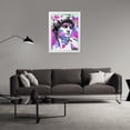 thumbnail image 3 of Stephen Chambers 19x24 White Modern Wood Framed Wall Art Titled - David 2, 3 of 6