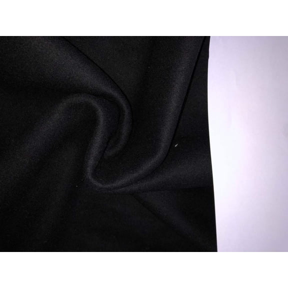 100% WOOL SUITING 54" wide SOLID [15605/06] available in 2 colors [black and cream]