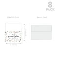 thumbnail image 5 of Koyal Wholesale Groomsmen Wedding Day Gift Cards with Envelopes set of 8 Terrazzo On My Wedding Day Cards Ring, 4 x 6-In, 5 of 5